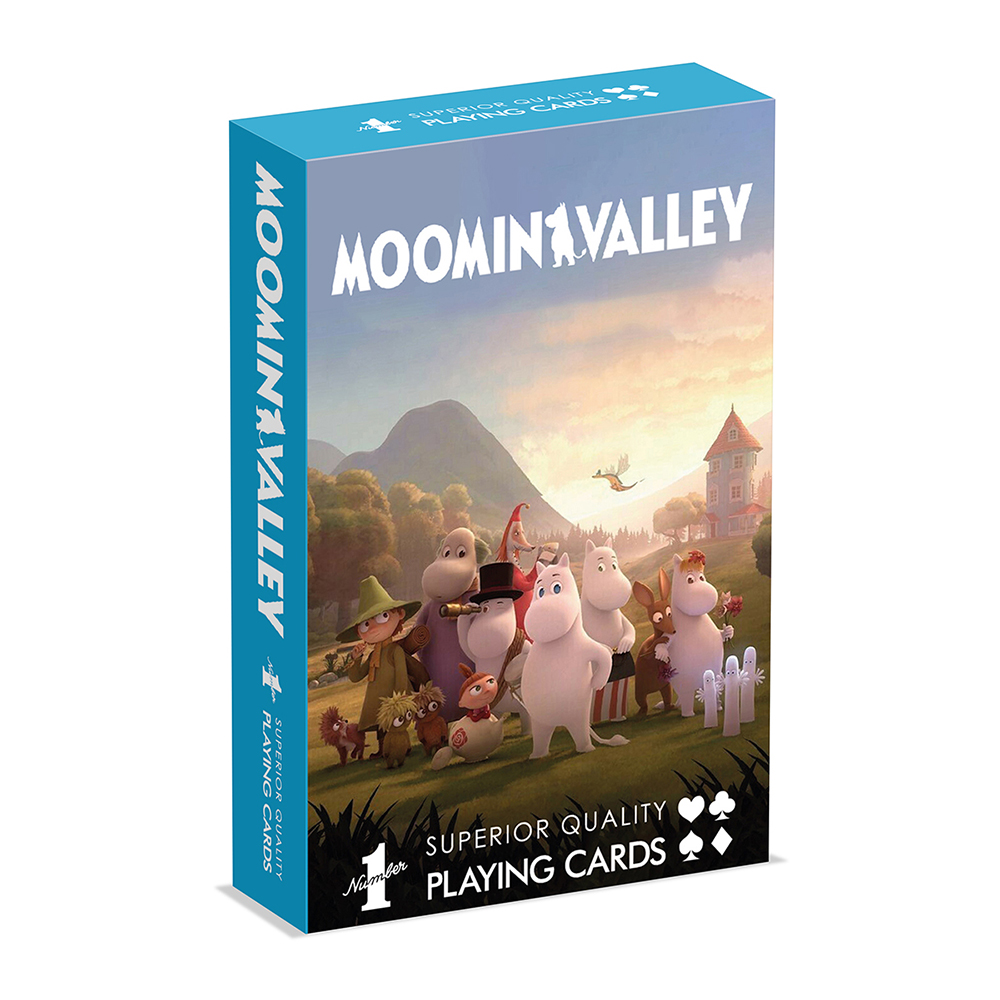 Waddingtons Moomin playing cards