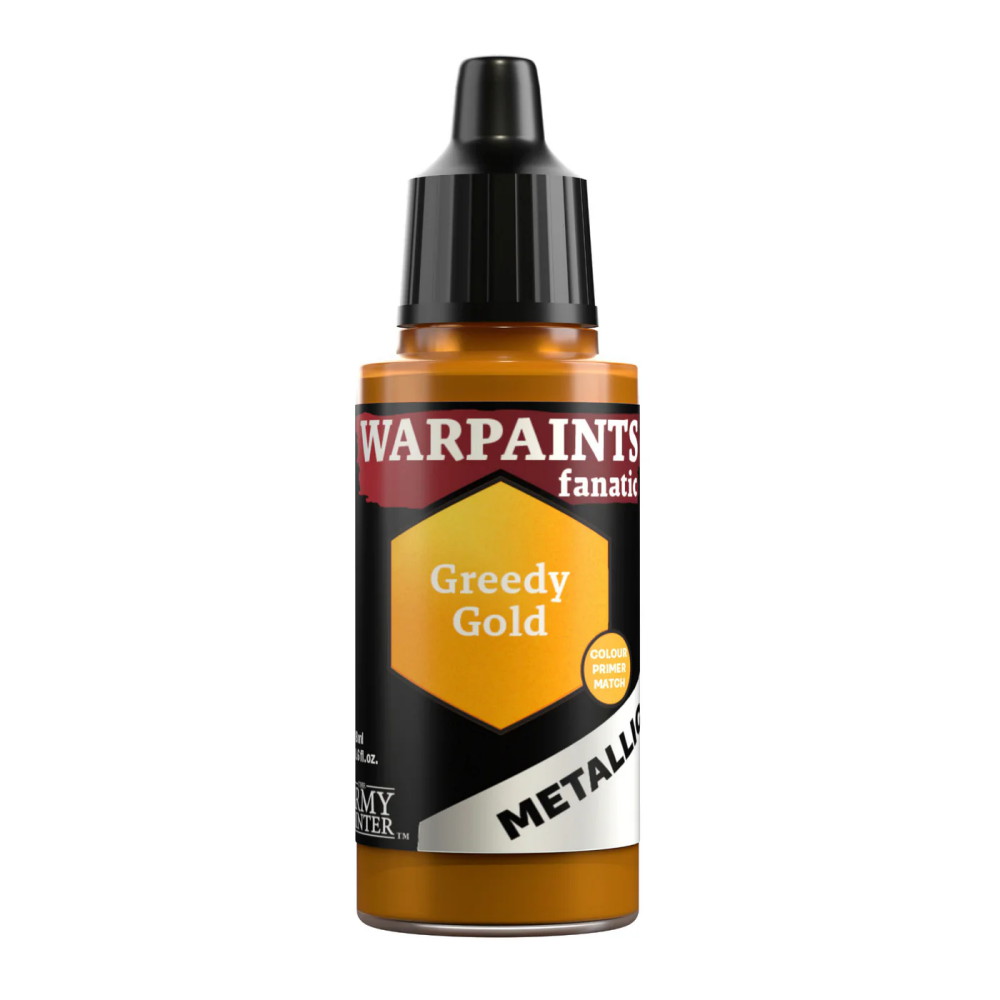 Army Painter: Warpaints Fanatic Metallic - Greedy Gold