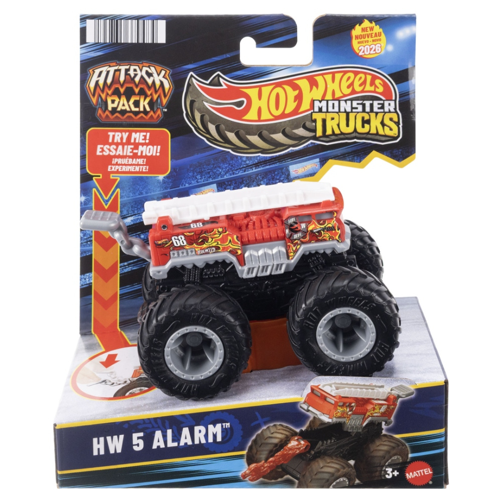 Hot Wheels Monster Trucks Attack - HW 5-Alarm