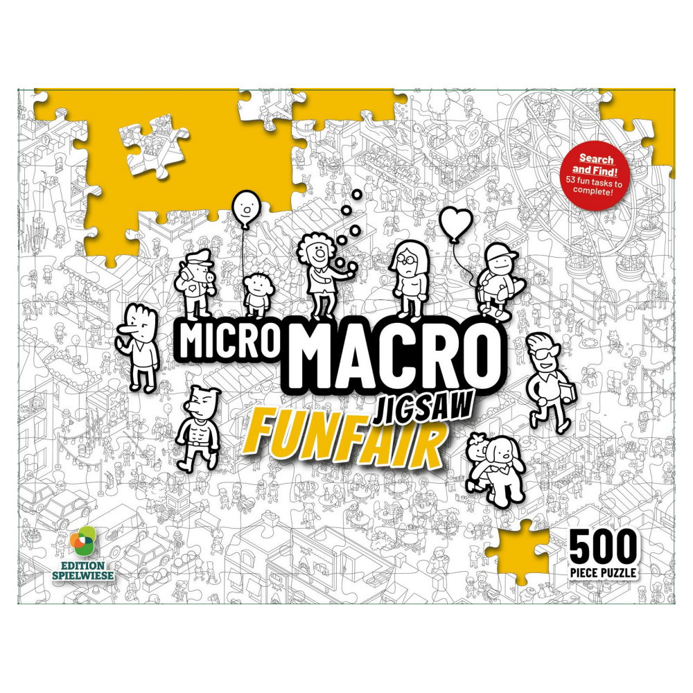 MicroMacro Jigsaw: Funfair 500 Palaa