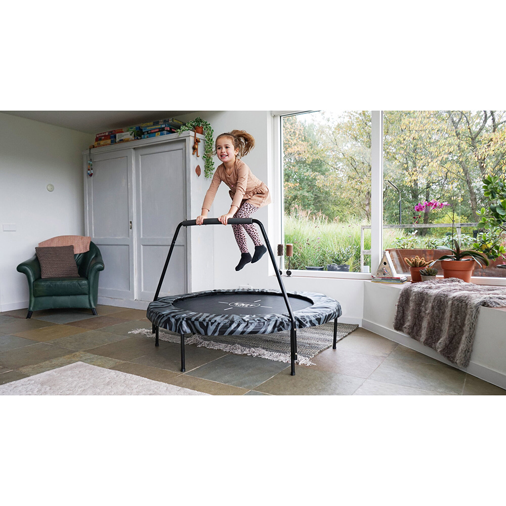 EXIT Tiggy junior trampoline with bar ø140cm