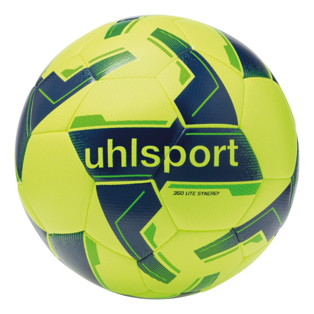 uhlsport 350 Lite Synergy Yellow/Navy/Green sz 5