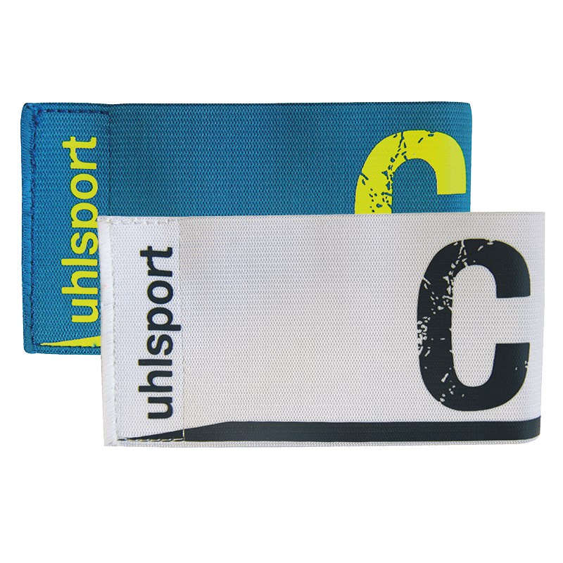 uhlsport Captain's Armband Senior Cyan/White