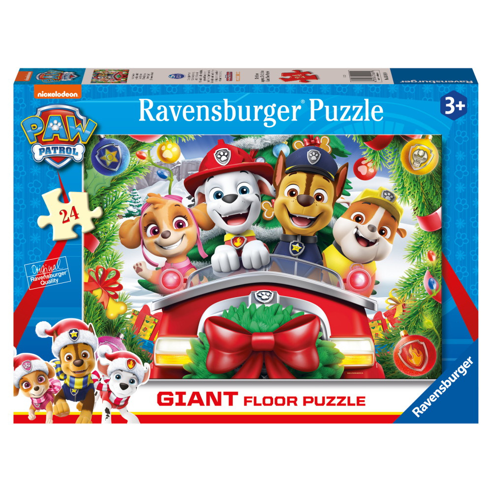 Ravensburger: Paw Patrol Christmas Giant 24 Palaa