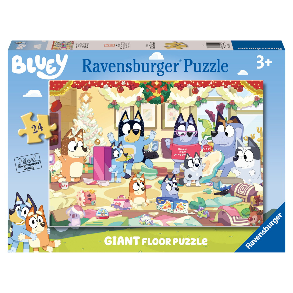 Ravensburger: Bluey joulu 24 Palaa