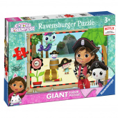 Ravensburger Lattiapalapeli - Gabby's Pirate Adventure 24 Palaa Ravensburger Lattiapalapeli - Gabby's Pirate Adventure 24 Palaa
