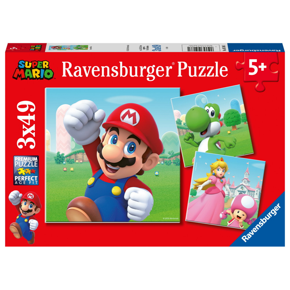 Ravensburger Super Mario 3x49 Palaa