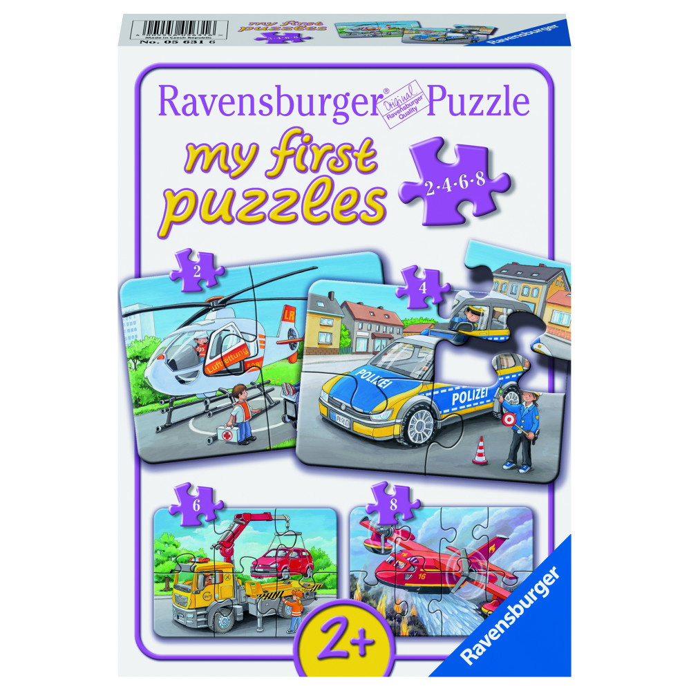 Ensimmäinen palapelini - Hätäajoneuvot