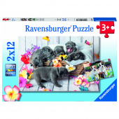 Ravensburger: Small Fur Balls 2x12 Palaa Ravensburger: Small Fur Balls 2x12 Palaa