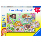 Ravensburger: Fairies and Mermaids 2x12 Palaa Ravensburger: Fairies and Mermaids 2x12 Palaa