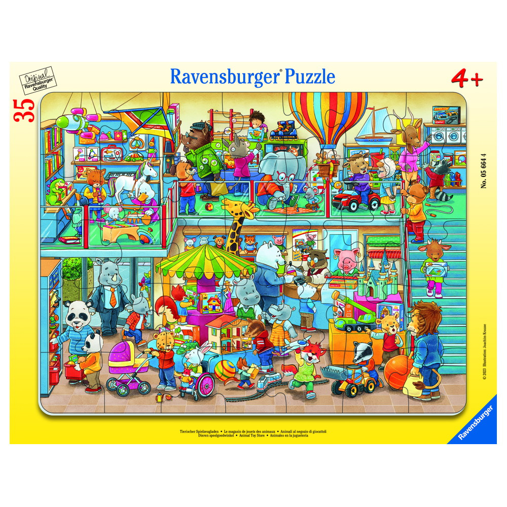 Ravensburger: Animal Toy Shop - 35 Palaa
