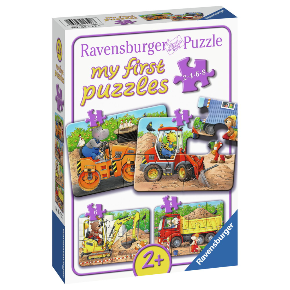 Ravensburger: Rakennustyömaat 2-8 Palaa