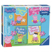 Ravensburger: Peppa Pig 2-5 Palaa Ravensburger: Peppa Pig 2-5 Palaa