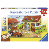 Ravensburger: Working on the Farm 2x12 Palaa Ravensburger: Working on the Farm 2x12 Palaa
