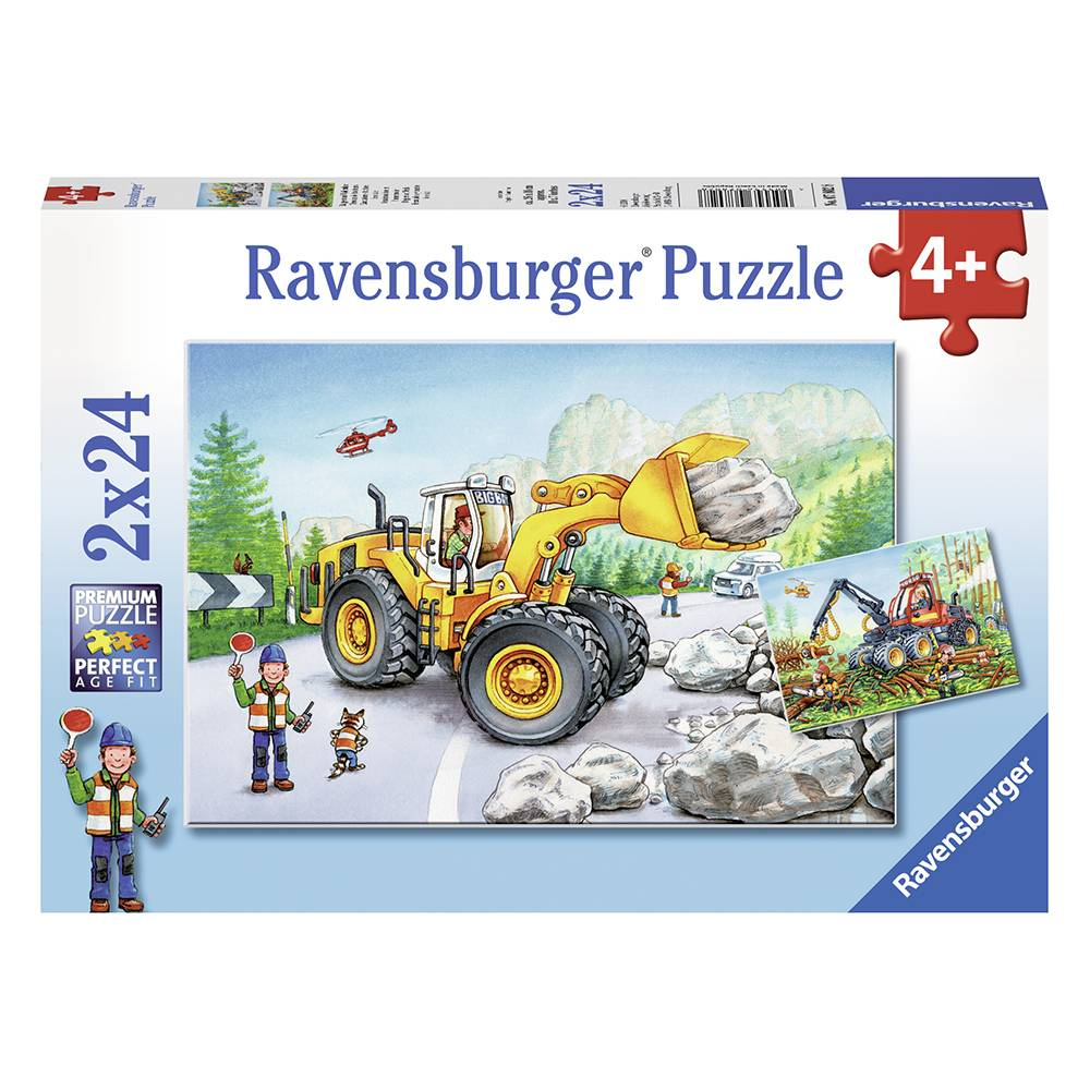 Ravensburger: Diggers at Work 2x24 Palaa