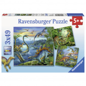 Ravensburger: Dinosaur Fascination 3x49 Palaa