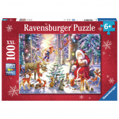 Ravensburger Christmas in the Forest 100 palaa XXL Ravensburger Christmas in the Forest 100 palaa XXL