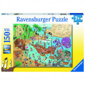 Ravensburger: Pirates XXL 150 Palaa Ravensburger: Pirates XXL 150 Palaa
