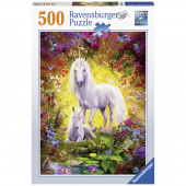 Ravensburger - Unicorn and Foal 500 Palaa