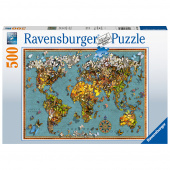 Ravensburger - World of butterflies 500 Palaa