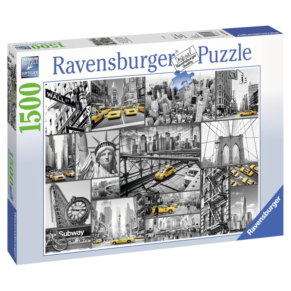 Ravensburger : New York Cabs - 1500 palaa