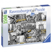 Ravensburger : New York Cabs - 1500 palaa Ravensburger : New York Cabs - 1500 palaa