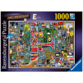 Ravensburger: Awesome Alphabet E & F 1000 Palaa Ravensburger: Awesome Alphabet E & F 1000 Palaa