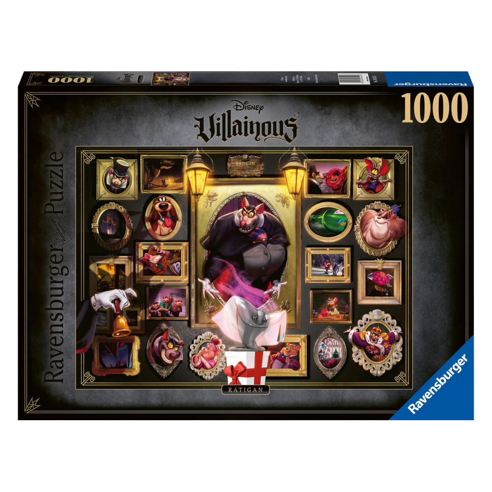 Ravensburger: Villainous - Ratigan 1000 Palaa