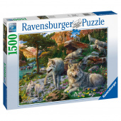 Ravensburger: Wolves In Spring 1500 palaa