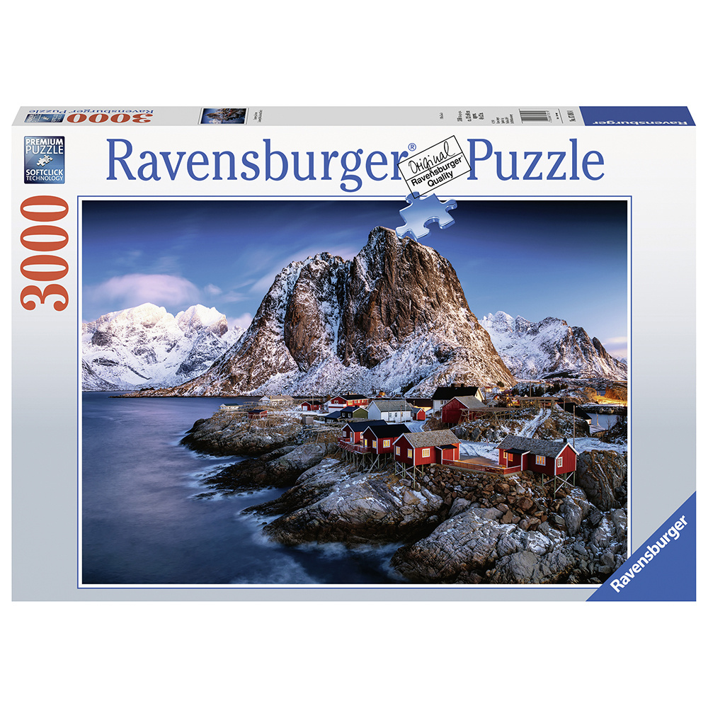 Ravensburger: Hamnoy, Lofoten 3000 Palaa
