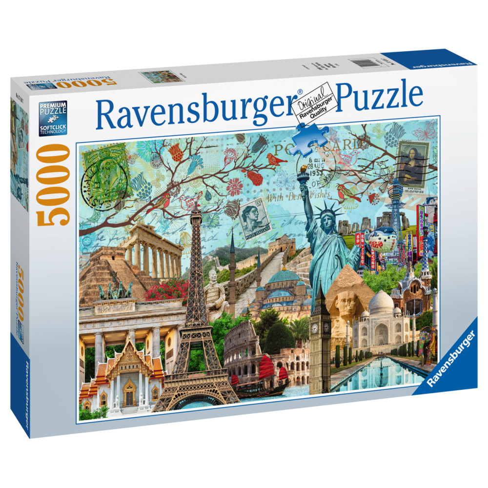 Ravensburger: Big City Collage 5000 Palaa