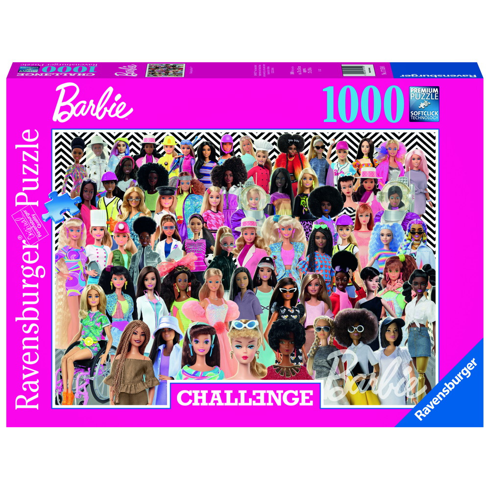 Ravensburger: Barbie Challenge 1000 Palaa
