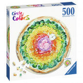 Ravensburger - Circle of Colors - Pizza 500 Palaa Ravensburger - Circle of Colors - Pizza 500 Palaa