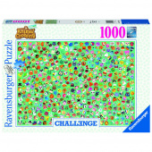 Ravensburger: Challenge Animal Crossing 1000 Palaa