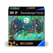 Ravensburger: Wooden Fantasy Forest 500 Palaa