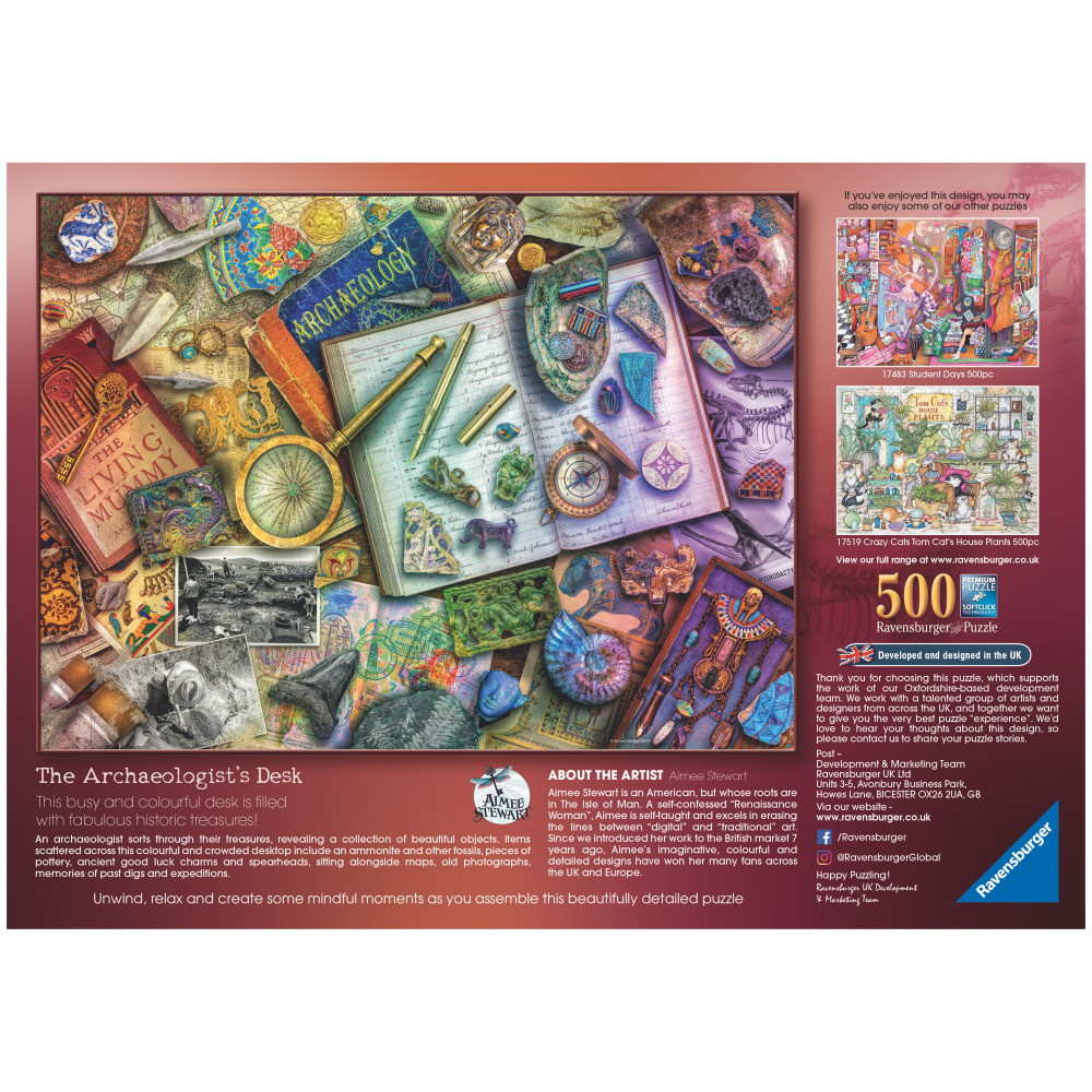 Ravensburger - Archaeology 500 Palaa