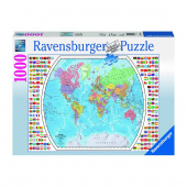 Ravensburger : Political World Map - 1000 palaa