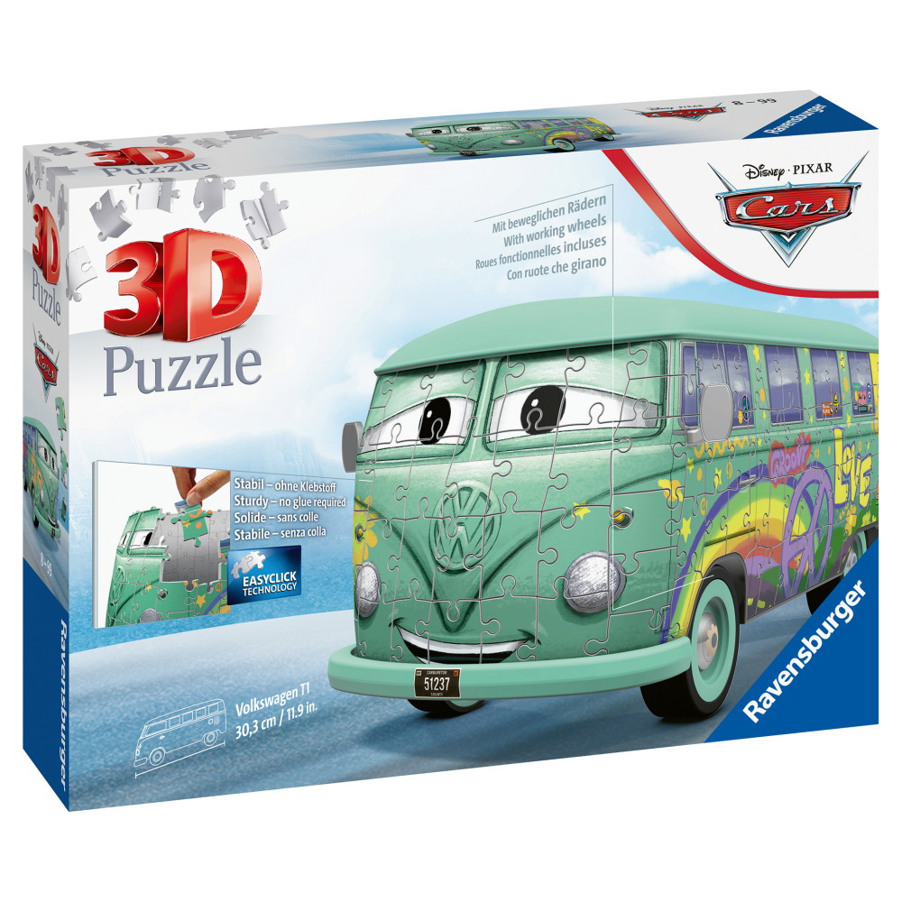 Ravensburger 3D -  Pixar Cars - 184 Palaa