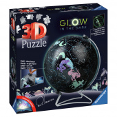 Ravensburger 3D - Glow in the Dark Star Globe 190 Palaa Ravensburger 3D - Glow in the Dark Star Globe 190 Palaa