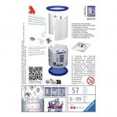 Ravensburger 3D Star Wars: R2D2 Pencil Cup 57 Paala Ravensburger 3D Star Wars: R2D2 Pencil Cup 57 Paala