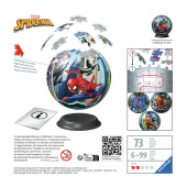 Ravensburger 3D Spider-Man Ball 72 Paala Ravensburger 3D Spider-Man Ball 72 Paala