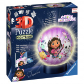Ravensburger 3D - Gabby's Dollhouse with nightlight 74 Palaa Ravensburger 3D - Gabby's Dollhouse with nightlight 74 Palaa