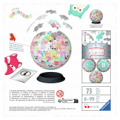 Ravensburger 3D  Squishmallows Ball 72 Paala Ravensburger 3D  Squishmallows Ball 72 Paala