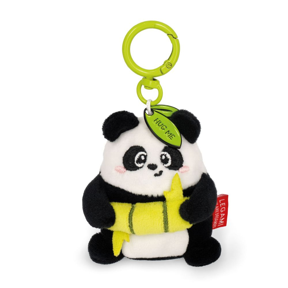 Keyring with stuffed animal - Panda