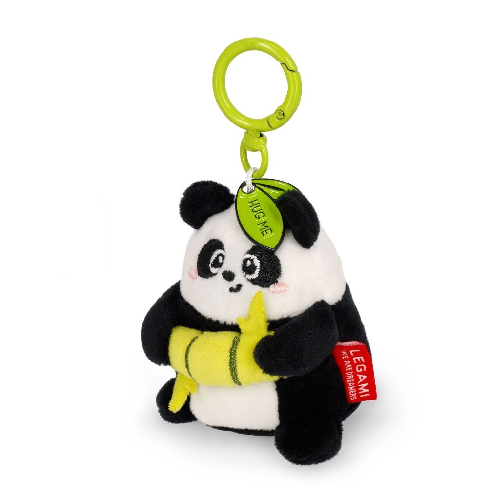 Keyring with stuffed animal - Panda