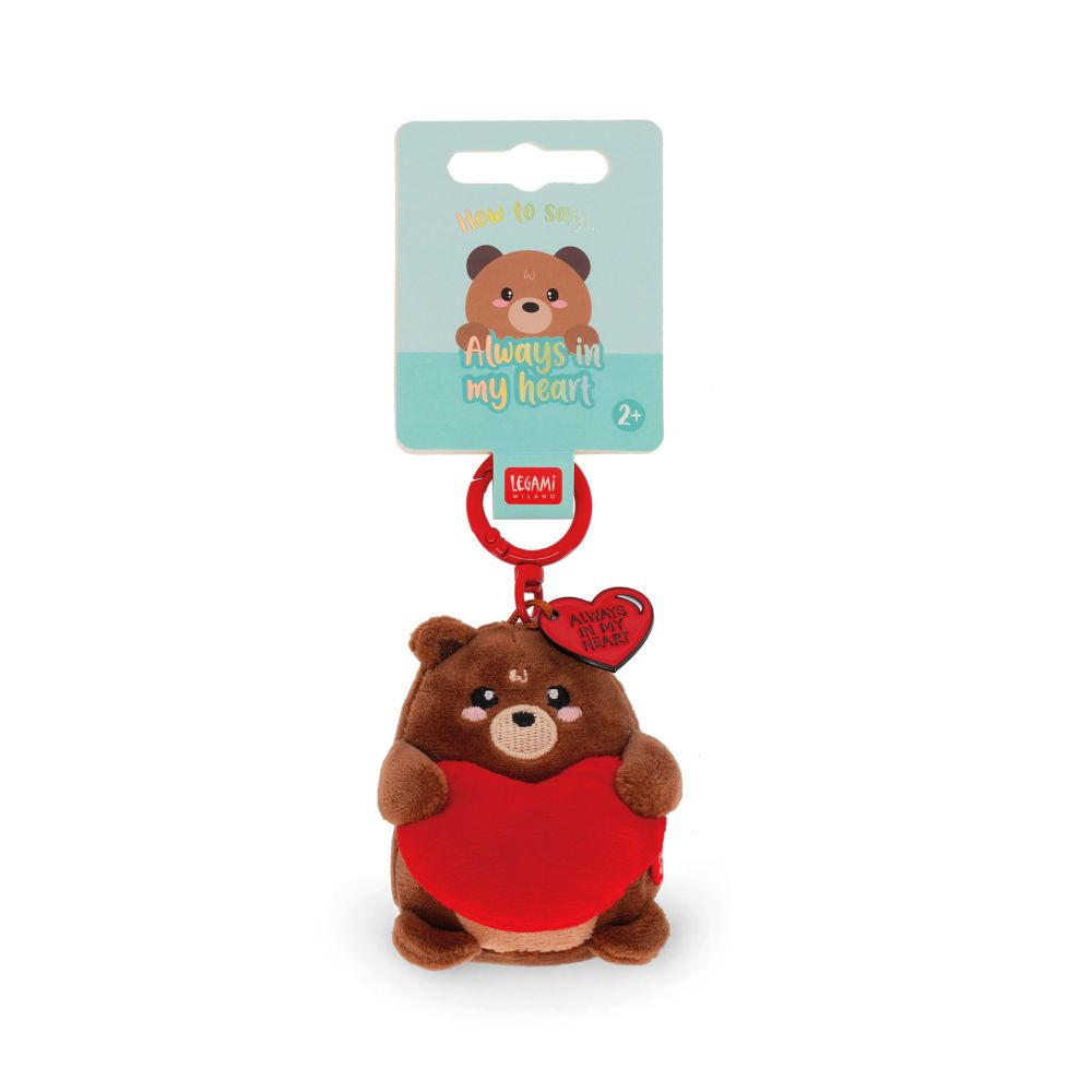 Keyring with stuffed animal - Teddy Bear