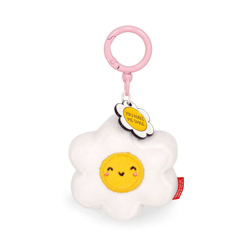 Keyring with stuffed animal - Daisy