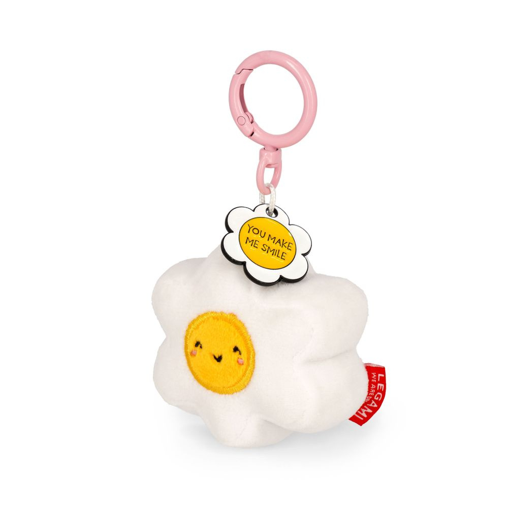 Keyring with stuffed animal - Daisy