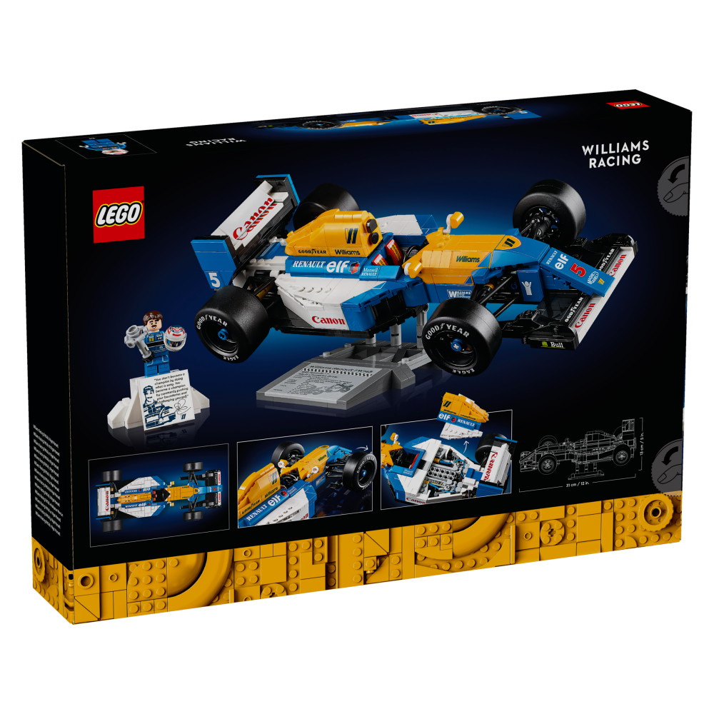 LEGO Icons - Williams Racing FW14B & Nigel Mansell