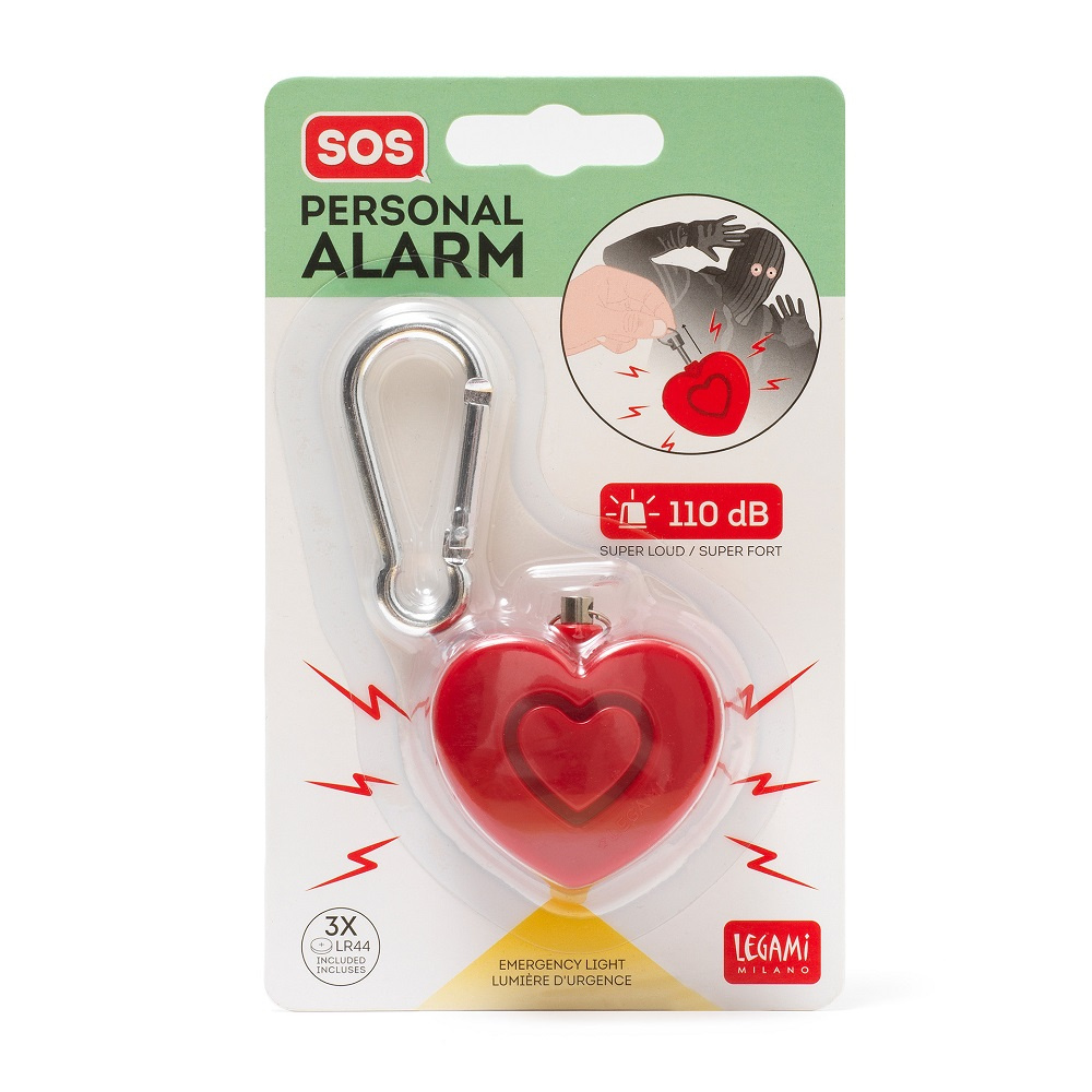 SOS Personal Alarm - Heart